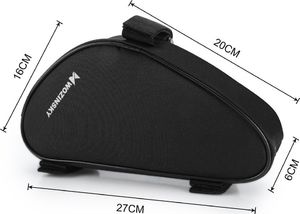 Wozinsky Torba rowerowa na ramę roweru 1,5 L czarny Wozinsky WBB11BK Uniwersalny 3