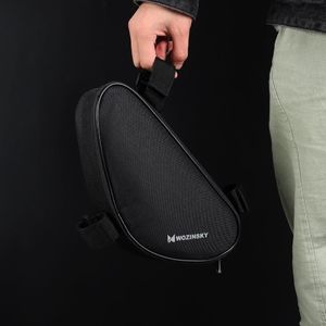 Wozinsky Torba rowerowa na ramę roweru 1,5 L czarny Wozinsky WBB11BK Uniwersalny 9