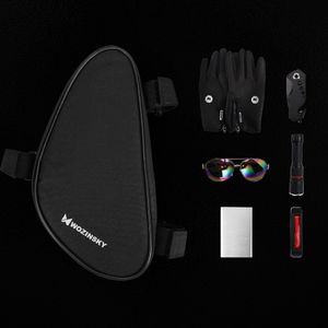 Wozinsky Torba rowerowa na ramę roweru 1,5 L czarny Wozinsky WBB11BK Uniwersalny 10