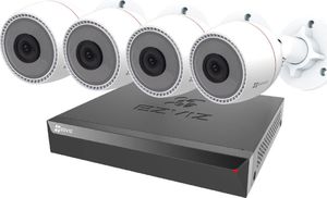 Kamera IP Ezviz Zestaw do monitoringu Full HD 4 kamery Ezviz C3T + X5S PoE Uniwersalny 1