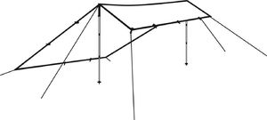 Robens Tarp turystyczny 3x3m 4