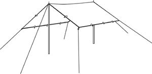 Robens Tarp turystyczny 3x3m 9