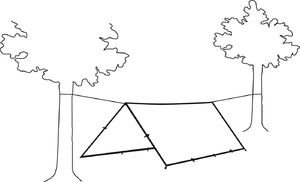 Robens Turystyczny Tarp 4x4m 5