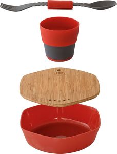 Robens Zestaw naczyń kempingowych Leaf Meal Kit - fire 7