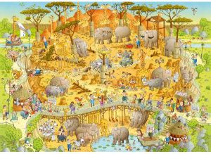 Heye Puzzle African Habitat 1000el. - 29639 1