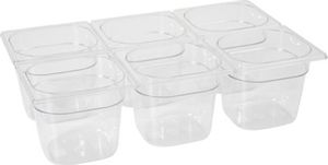 Hendi Pojemnik GN przeźroczysty z poliwęglanu GN 1/6 wys. 65 mm - Hendi 861738 Pojemnik GN przeźroczysty z poliwęglanu GN 1/6 wys. 65 mm - Hendi 861738 2