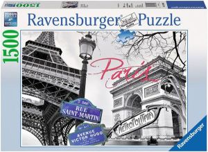 Ravensburger 1500 Paryż Moja Miłość - 162963 1