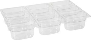 Hendi Pojemnik GN przeźroczysty z poliwęglanu GN 1/9 wys. 65 mm - Hendi 861837 Pojemnik GN przeźroczysty z poliwęglanu GN 1/9 wys. 65 mm - Hendi 861837 2