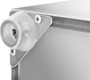 Royal Catering Ekspozytor stojak na pojemniki gastronomiczne 4 x GN1/6 + 4 x Pojemniki Ekspozytor stojak na pojemniki gastronomiczne 4 x GN1/6 + 4 x Pojemniki 4