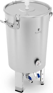 Royal Catering Pojemnik kocioł fermentacyjny fermentator do piwa 30L Pojemnik kocioł fermentacyjny fermentator do piwa 30L 2