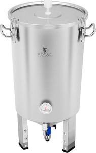 Royal Catering Pojemnik kocioł fermentacyjny fermentator do piwa 30L Pojemnik kocioł fermentacyjny fermentator do piwa 30L 5