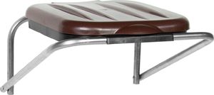 GSG Uchwyt ścienny wiszący do segregacji śmieci brązowy - worki 120L 2