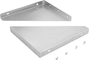 Royal Catering Półka ścienna wisząca stalowa nierdzewna pojedyncza 180cm Półka ścienna wisząca stalowa nierdzewna pojedyncza 180cm 6