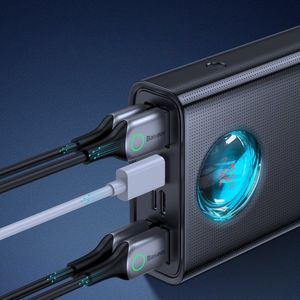 Powerbank Baseus Amblight 65W 30000 mAh Czarny 13