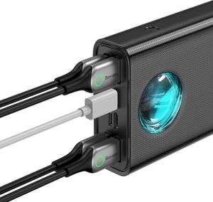 Powerbank Baseus Amblight 65W 30000 mAh Czarny 4