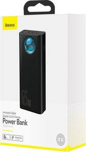 Powerbank Baseus Amblight 65W 30000 mAh Czarny 5