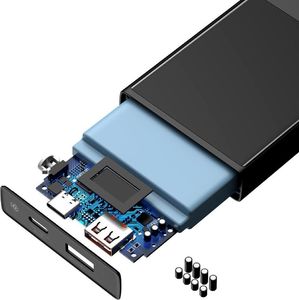 Powerbank Baseus Super Mini 20000 mAh Czarny  (PPMN-B01) 3