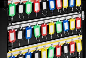 Stamony Szafka skrzynka organizer na klucze metalowa 200 kluczy + ZAWIESZKI Szafka skrzynka organizer na klucze metalowa 200 kluczy + ZAWIESZKI 3