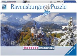 Ravensburger 2000 Zamek Neuschwanstein 166916 1