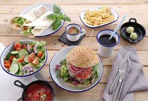 Hendi Kubek emaliowany z uchwytem biały 360 ml Hendi 621295 Kubek emaliowany z uchwytem biały 360 ml Hendi 621295 2