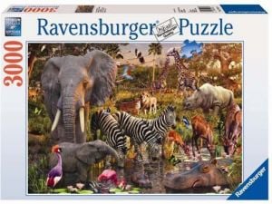 Ravensburger 3000 Afrykańskie zwierzęta - 170371 1