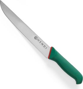 Hendi Nóż kuchenny do wędlin i pieczeni Green Line dł. 345mm - Hendi 843901 Nóż kuchenny do wędlin i pieczeni Green Line dł. 345mm - Hendi 843901 1