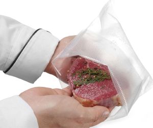 Hendi Worki moletowane do pakowarek próżniowych listwowych 150x400mm 100szt. Worki moletowane do pakowarek próżniowych listwowych 150x400mm 100szt. 3