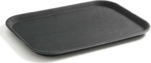Hendi Taca kelnerska antypoślizgowa odporna 25.5x35.5cm - czarna 2