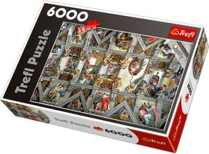 Trefl Puzzle, Sklepienie Kaplicy Sykstyńskiej 6000 EL. (65000) 1