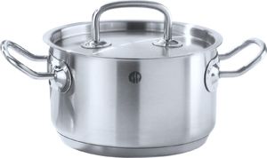 Hendi Garnek niski Kitchen Line z pokrywką 1,5 l śr. 160 x 75 h - Hendi 836002 Garnek niski Kitchen Line z pokrywką 1.5 l śr. 160 x 75 h - Hendi 836002 2