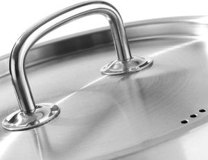 Hendi Garnek niski Kitchen Line z pokrywką 7,4 l śr. 280 x 120 h - Hendi 836033 Garnek niski Kitchen Line z pokrywką 7.4 l śr. 280 x 120 h - Hendi 836033 4