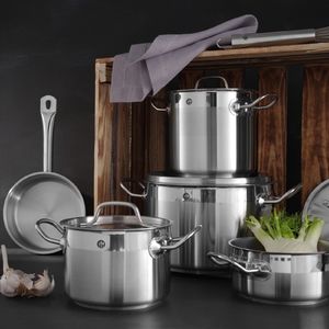 Hendi Garnek średni Profi Line z pokrywką 2 l śr. 160 x 110 h - Hendi 831007 Garnek średni Profi Line z pokrywką 2 l śr. 160 x 110 h - Hendi 831007 7