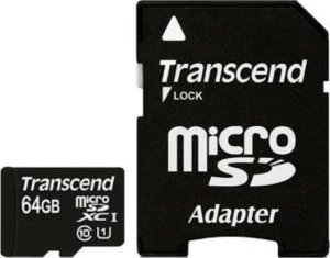 Karta Transcend MicroSDXC 64 GB Class 10 UHS-I  (TS64GUSDXC10) 1