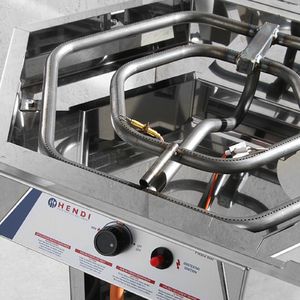 Hendi Fiesta 800 Grill ogrodowy gazowy 7 kW 80 cm x 80 cm 4