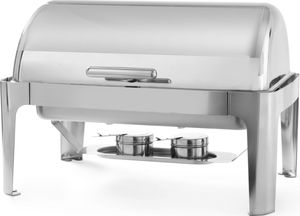Hendi Podgrzewacz do potraw na pastę RollTop GN1/1 65mm stalowy - Hendi 470305 Podgrzewacz do potraw na pastę RollTop GN1/1 65mm stalowy - Hendi 470305 1
