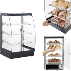 Hendi Witryna neutralna samoobsługowa do prezentacji i wydawania potraw LED szer. 415mm Witryna neutralna samoobsługowa do prezentacji i wydawania potraw LED szer. 415mm 1
