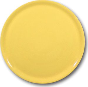 Hendi Wytrzymały talerz do pizzy z porcelany Speciale żółty 330mm - zestaw 6szt. Wytrzymały talerz do pizzy z porcelany Speciale żółty 330mm - zestaw 6szt. 1