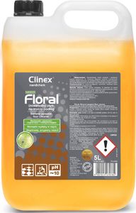 Clinex Płyn do mycia podłóg bez smug połysk zapach CLINEX Floral - Breeze 5L Płyn do mycia podłóg bez smug połysk zapach CLINEX Floral - Breeze 5L 1