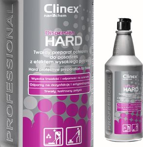 Clinex Preparat do ochrony nabłyszczania posadzek podłóg antypoślizgowy CLINEX Dispersion HARD 1L Preparat do ochrony nabłyszczania posadzek podłóg antypoślizgowy CLINEX Dispersion HARD 1L 1