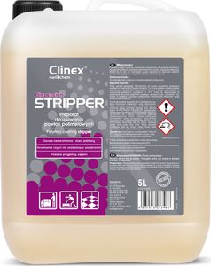 Clinex Płyn o dużej sile do usuwania powłok polimerowych z posadzek CLINEX Dispersion STRIPPER 5L Płyn o dużej sile do usuwania powłok polimerowych z posadzek CLINEX Dispersion STRIPPER 5L 1