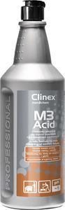 Clinex Koncentrat kwaśny płyn do mycia łazienek pomieszczeń sanitarnych CLINEX M3 Acid 1L Koncentrat kwaśny płyn do mycia łazienek pomieszczeń sanitarnych CLINEX M3 Acid 1L 2