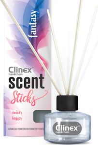 Clinex Patyczki kadzidełka zapachowe do odświeżania pomieszczeń CLINEX Scent Sticks FANTASY 45ml Patyczki kadzidełka zapachowe do odświeżania pomieszczeń CLINEX Scent Sticks FANTASY 45ml 1