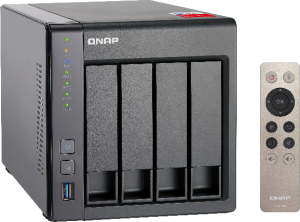 Serwer plików Qnap Serwer plików TS-451+-2G / 1x 4 TB HDD 3