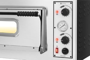 Royal Catering Profesjonalny piec do pizzy elektryczny jednokomorowy 4 pizze śr. 32 cm 400 V 4700 W ITALY Profesjonalny piec do pizzy elektryczny jednokomorowy 4 pizze śr. 32 cm 400 V 4700 W ITALY 3