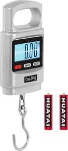 Steinberg Waga hakowa wisząca wytrzymała ręczna LCD 50kg / 20g Waga hakowa wisząca wytrzymała ręczna LCD 50kg / 20g 2