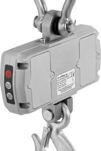 Steinberg Waga hakowa wisząca magazynowa z pilotem duży wyświetlacz LCD do 1T 1000 / 0.5 kg Waga hakowa wisząca magazynowa z pilotem duży wyświetlacz LCD do 1T 1000 / 0.5 kg 3