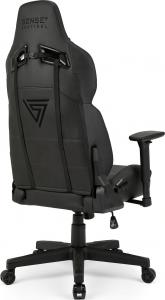 Fotel SENSE7 Sentinel - skórzany, czarny 5