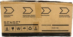 Fotel SENSE7 Sentinel czarno-czerwony 18