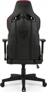 Fotel SENSE7 Sentinel czarno-czerwony 4