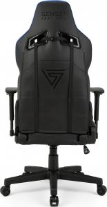 Fotel SENSE7 Sentinel czarno-niebieski 4